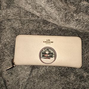 Limited Edition COACH Minnie Mouse wallet